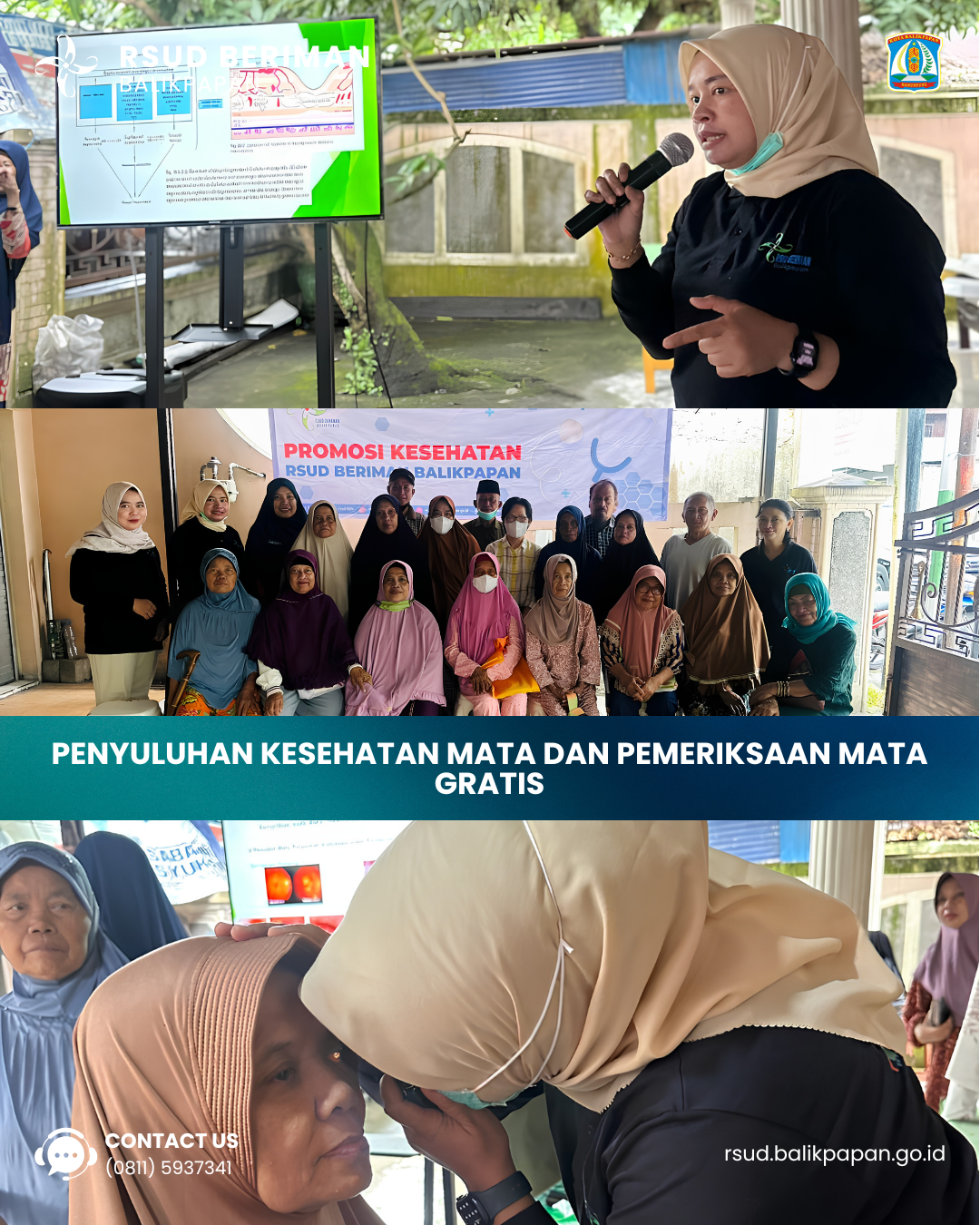PENYULUHAN KESEHATAN MATA DAN PEMERIKSAAN MATA GRATIS