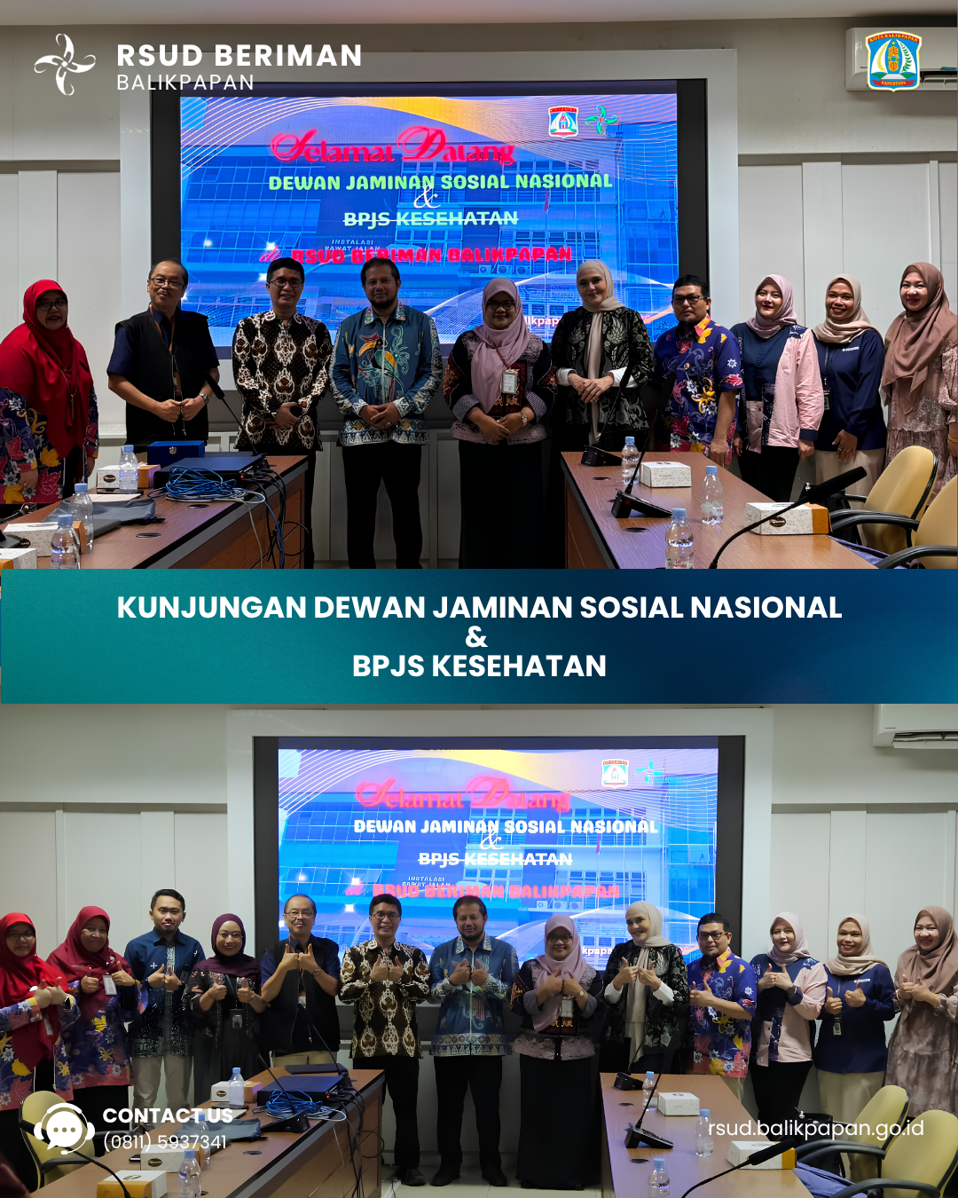 DJSN Kunjungi RSUD Beriman Balikpapan, Bahas Penguatan Pelayanan Jaminan Sosial Kesehatan