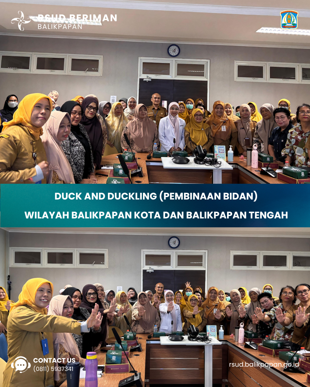 RSUD Beriman Balikpapan Gelar Pembinaan Bidan melalui Kegiatan Duck and Duckling